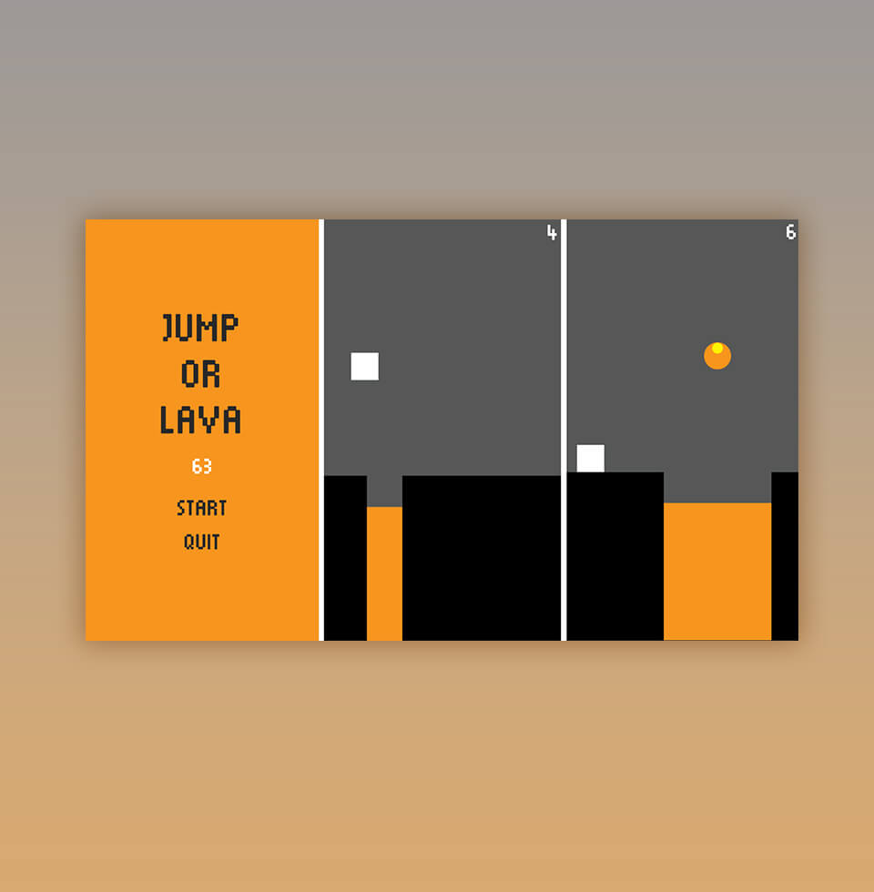 Jump or lava