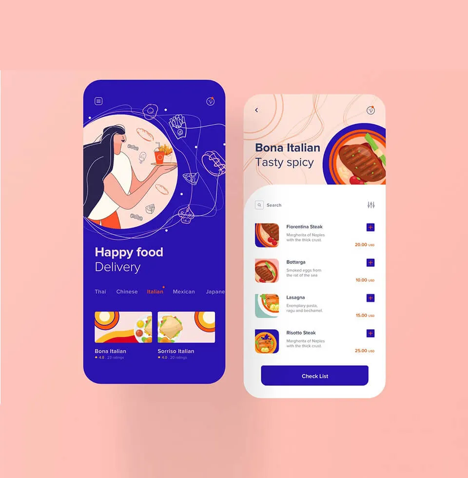 happy food delivery